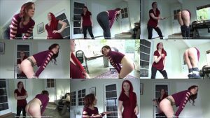  Penalty cane for hard spanking girl – Kaylee Robinson by FirmHandSpanking – Room-mate From Hell – M - Be punished!