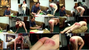 Isabella is punished with a belt - Real Spankings Institute – Isabella’s Arrival to The Institute