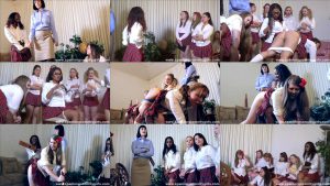 Massive spanking epic with 8 sorority girls - Spanking Sorority Girls – Episode 75: Chanell Instigates Group Spankings