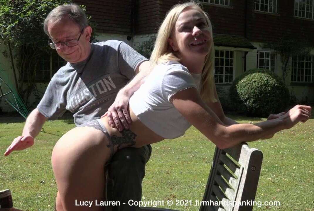 Lucy Lauren - Spanking - Outdoor Spanking - SPANKING M/F