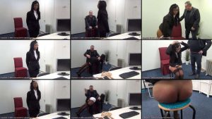 The Whippingsham Episode 17 - First Spanking Girl Lola Marie - Spanked - in- uniform