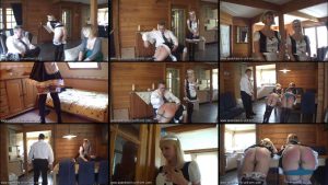The Birchrod Inn Episode 2 - Sofia geting a sound OTK spanking - SPANKING M/F