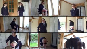 St. Catherines Episode 21 - Ellen May is well spanked botom with the junior cane