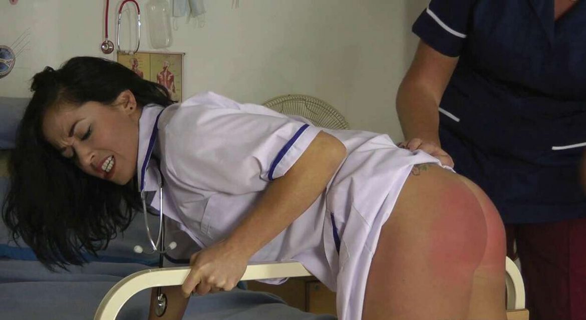 Spanking Online - Misdiagnosis - punishment for cute nurse Kiki